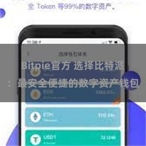 Bitpie官方 选择比特派：最安全便捷的数字资产钱包