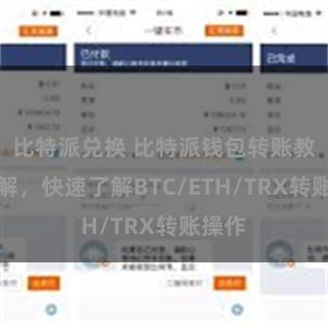 比特派兑换 比特派钱包转账教程详解，快速了解BTC/ETH/TRX转账操作