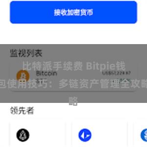 比特派手续费 Bitpie钱包使用技巧：多链资产管理全攻略