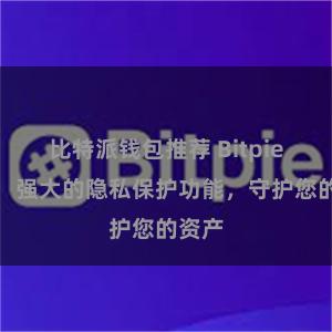 比特派钱包推荐 Bitpie钱包：强大的隐私保护功能，守护您的资产