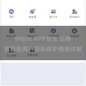 Bitpie APP地址 比特派钱包用户隐私保护措施详解