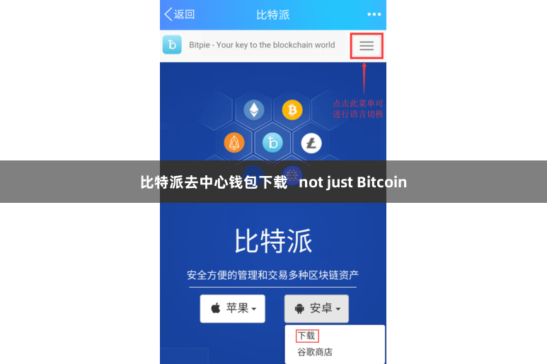 比特派去中心钱包下载   not just Bitcoin